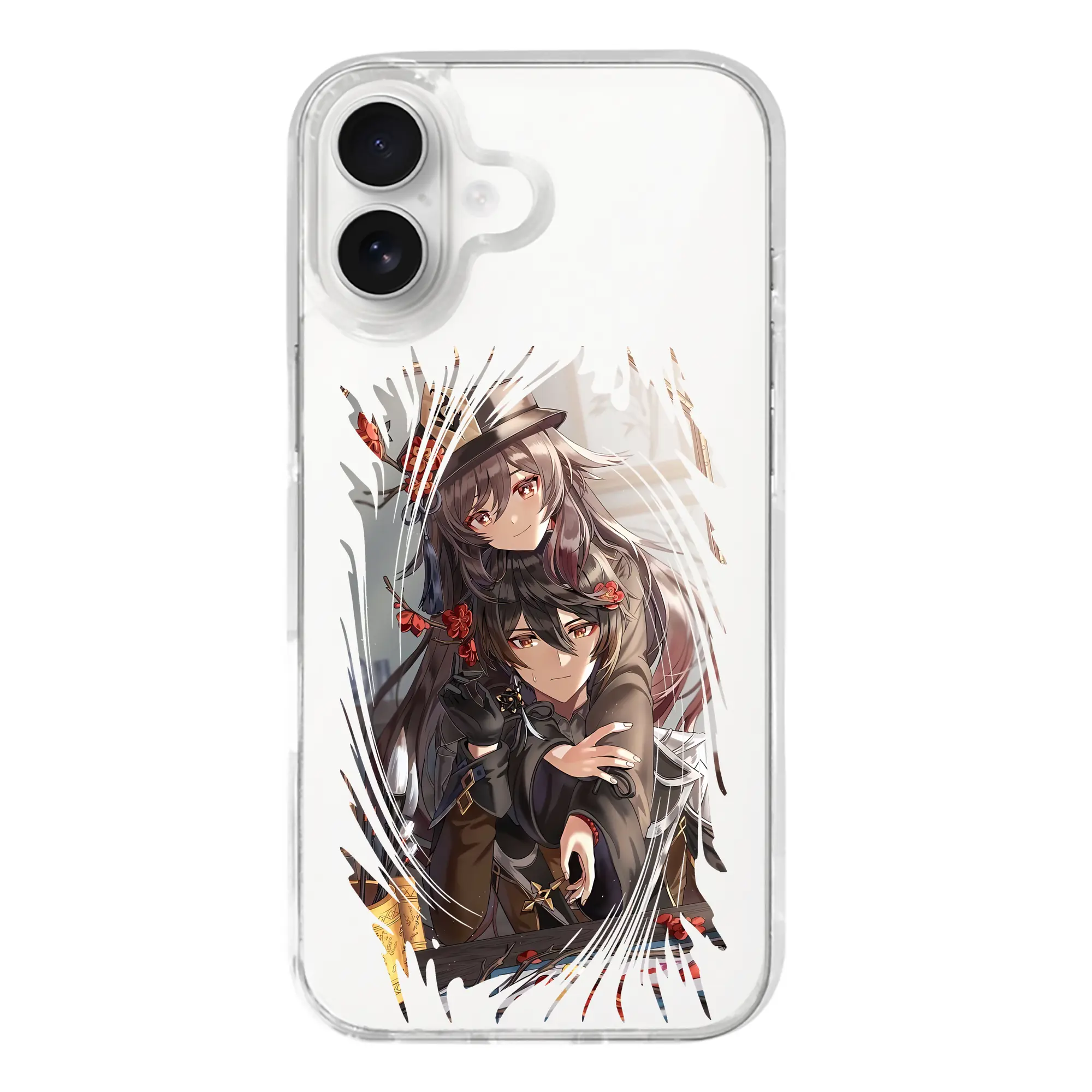 原 神 グッズ フータオ - iPhone 17シリーズ 透明スマホケース – 薄型・耐衝撃・精密フィット保護カバー